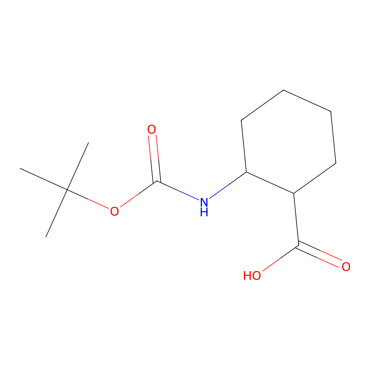 (1S,2S)-Boc-Achc molecular structure, CAS 488703-60-2