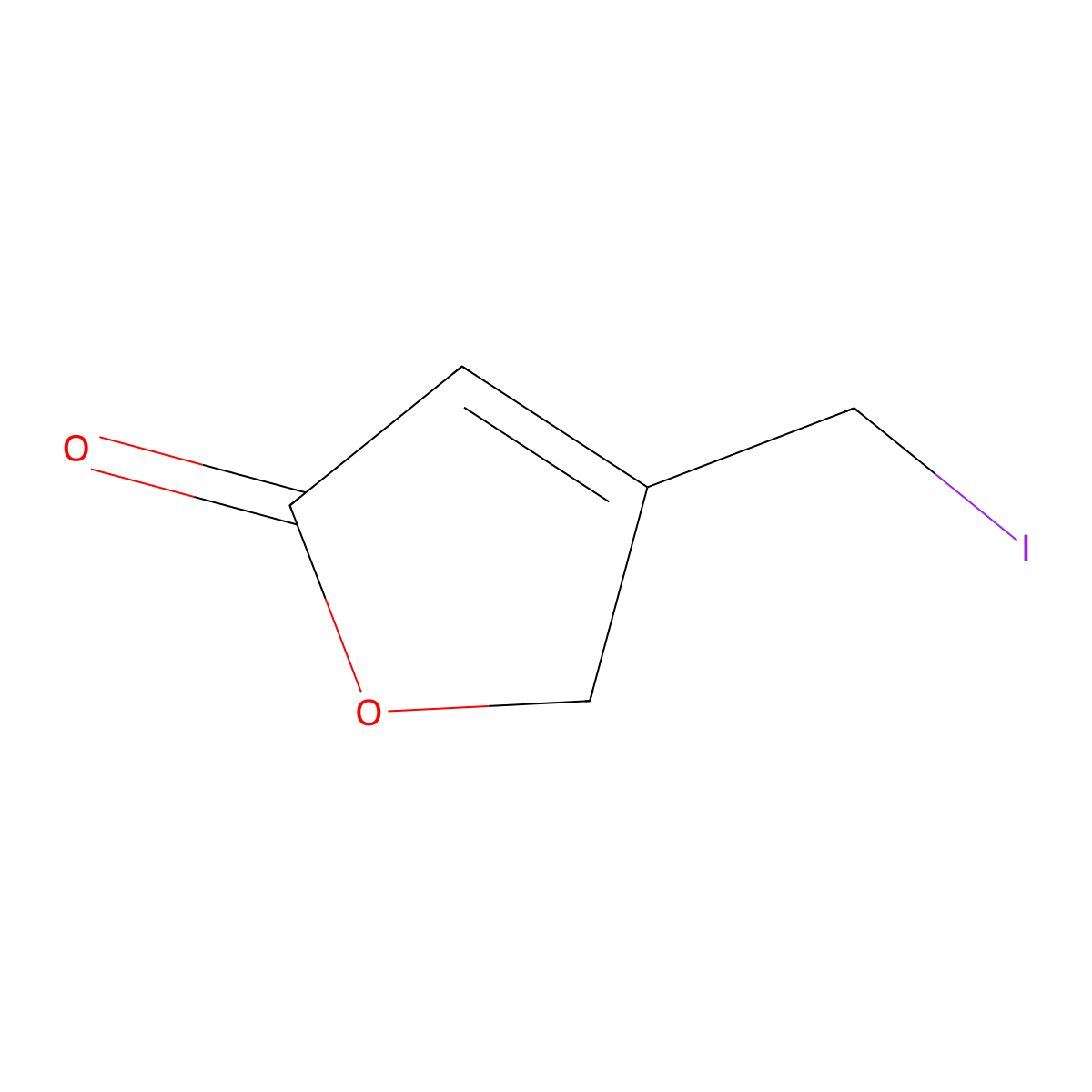 4-(Iodomethyl)-2,5-dihydrofuran-2-one molecular structure, CAS 488800-29-9