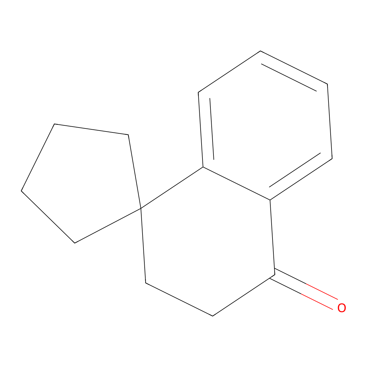 2',3'-Dihydro-4'h-spiro[cyclopentane-1,1'-naphthalen]-4'-one molecular structure, CAS 4889-95-6