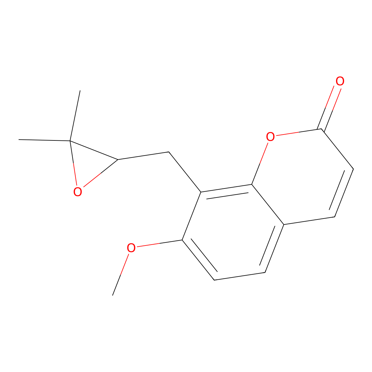 (R)-Meranzin molecular structure, CAS 489-53-2