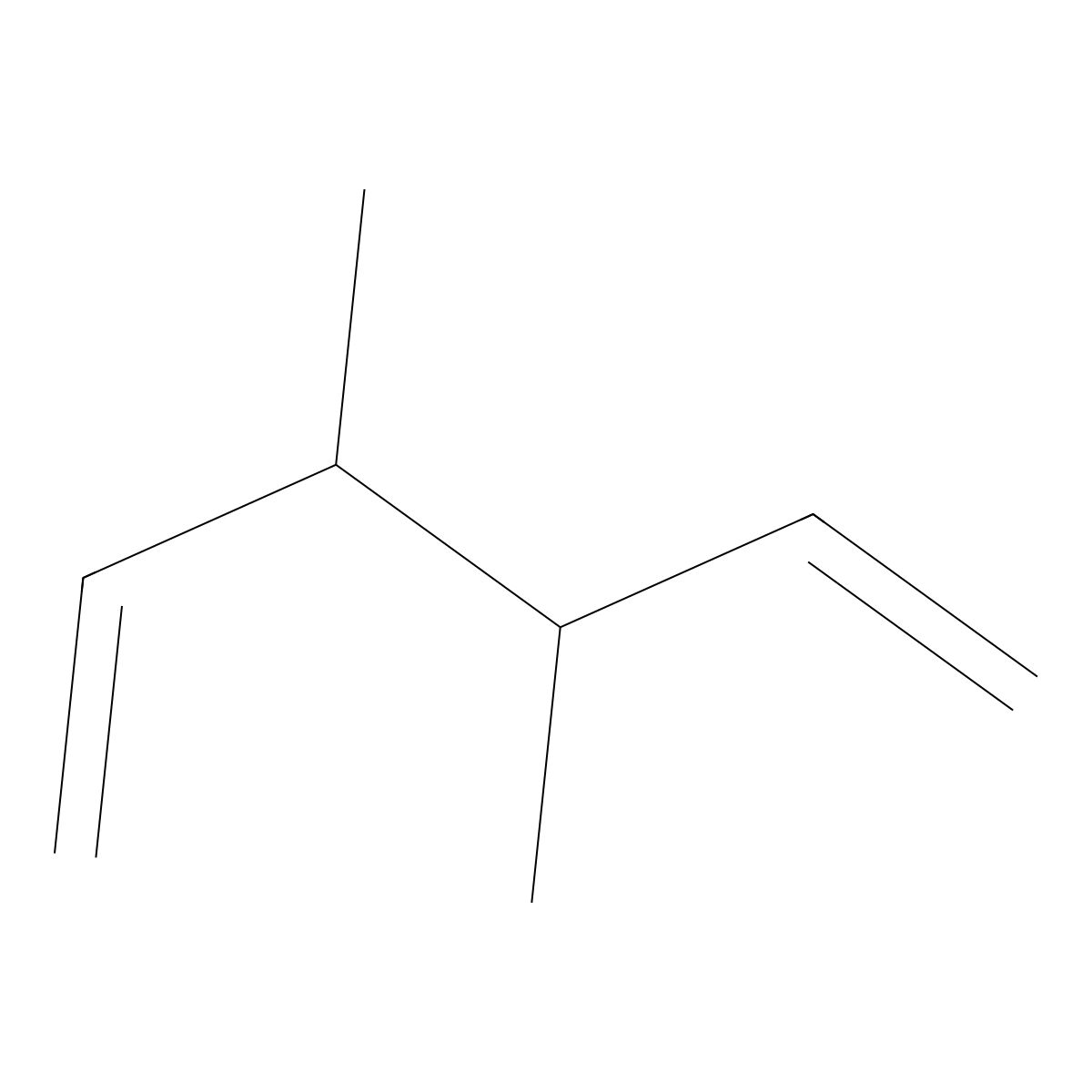 3,4-Dimethyl-1,5-hexadiene molecular structure, CAS 4894-63-7