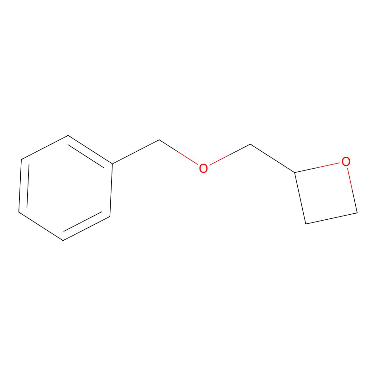 2-(Benzyloxymethyl)oxetane molecular structure, CAS 489427-99-8