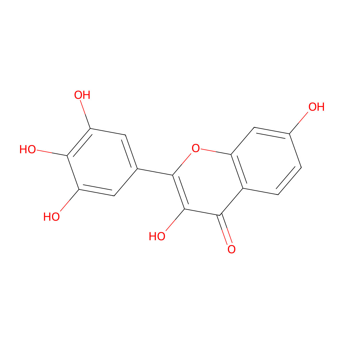 Robinetin molecular structure, CAS 490-31-3