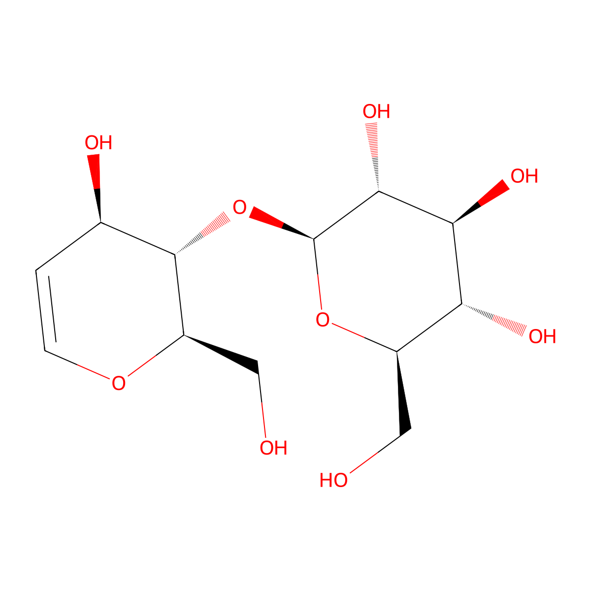 Cellobial molecular structure, CAS 490-51-7