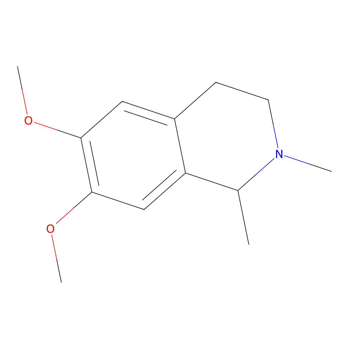 Carnegine molecular structure, CAS 490-53-9