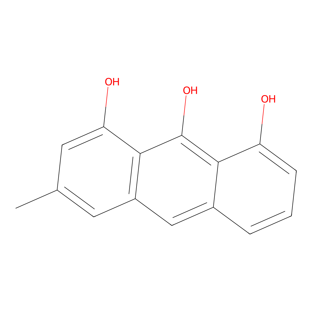 3-Methylanthralin molecular structure, CAS 491-59-8