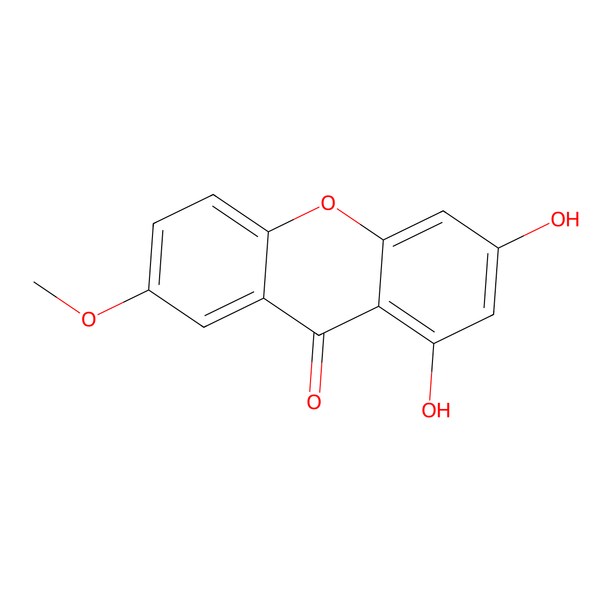 Isogentisin molecular structure, CAS 491-64-5