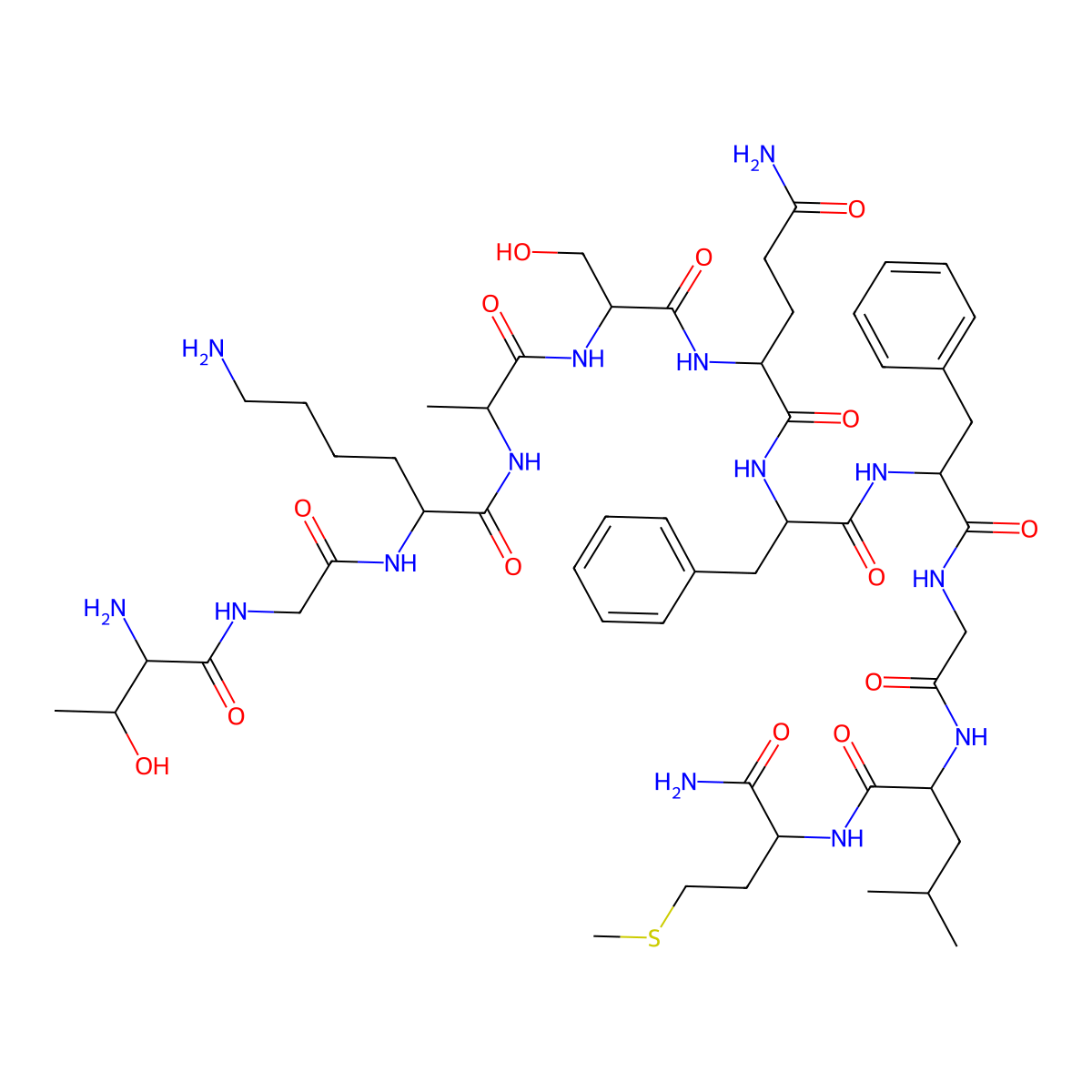 Hemokinin 1 (human) molecular structure, CAS 491851-53-7