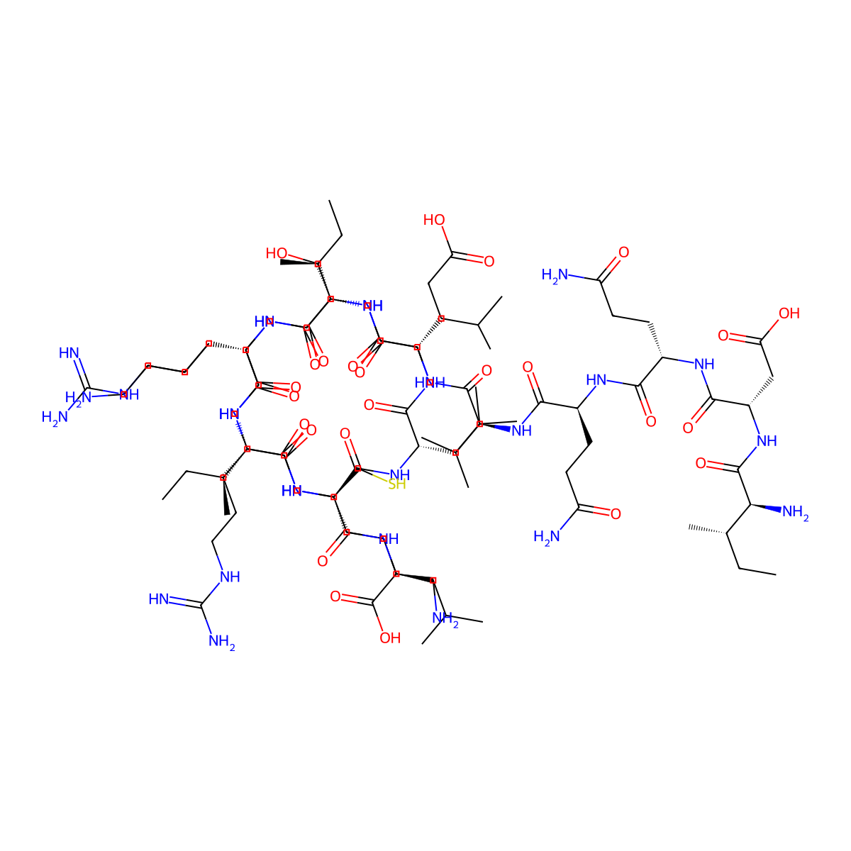 Fexapotide molecular structure, CAS 492447-54-8