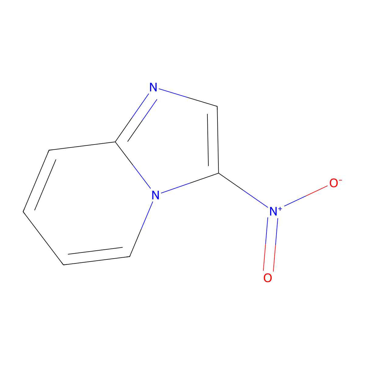 3-Nitroimidazo[1,2-a]pyridine molecular structure, CAS 4926-45-8