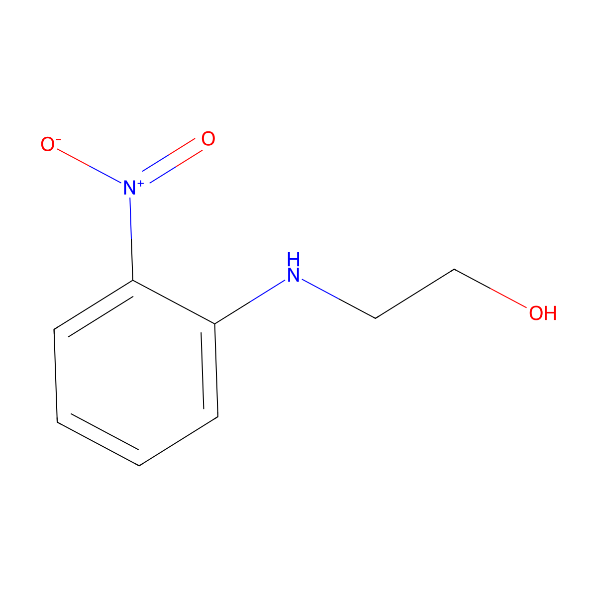 HC Yellow No. 2 molecular structure, CAS 4926-55-0