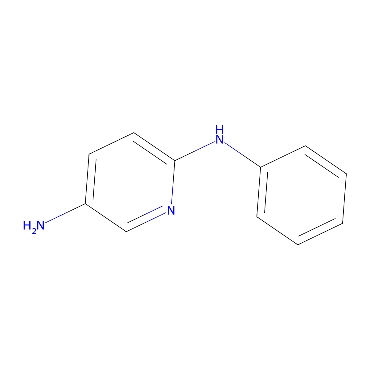 N2-Phenylpyridine-2,5-diamine molecular structure, CAS 4928-44-3