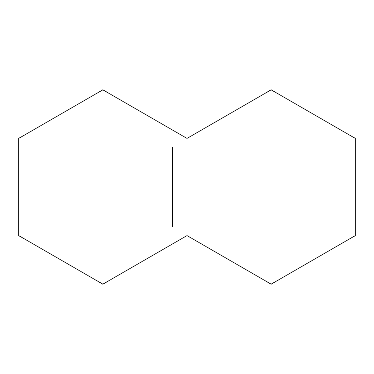 Naphthalene, 1,2,3,4,5,6,7,8-octahydro- molecular structure, CAS 493-03-8