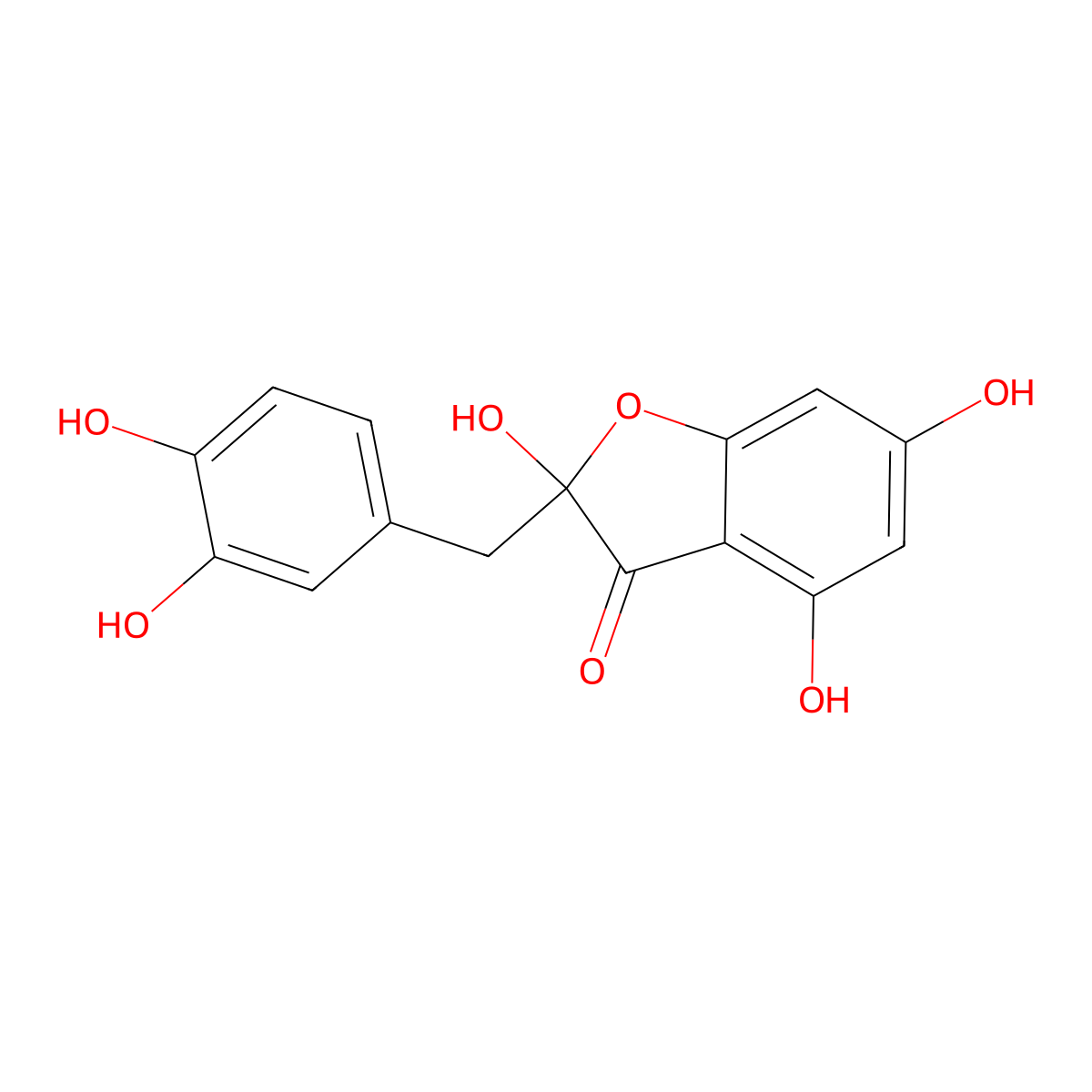 Alphitonin molecular structure, CAS 493-36-7