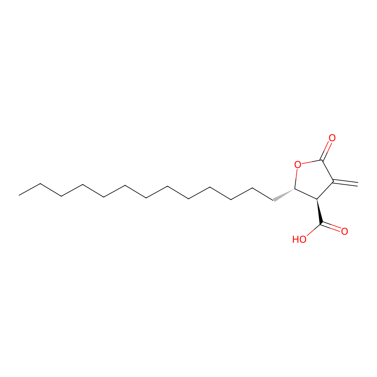 Protolichesterinic Acid molecular structure, CAS 493-46-9