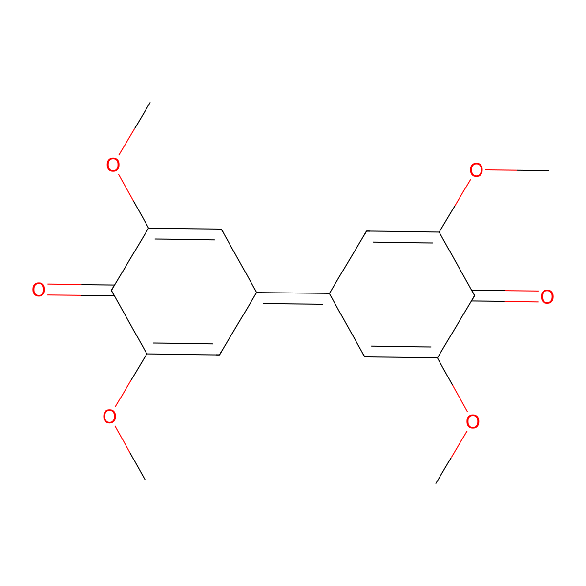 Cerulignone molecular structure, CAS 493-74-3