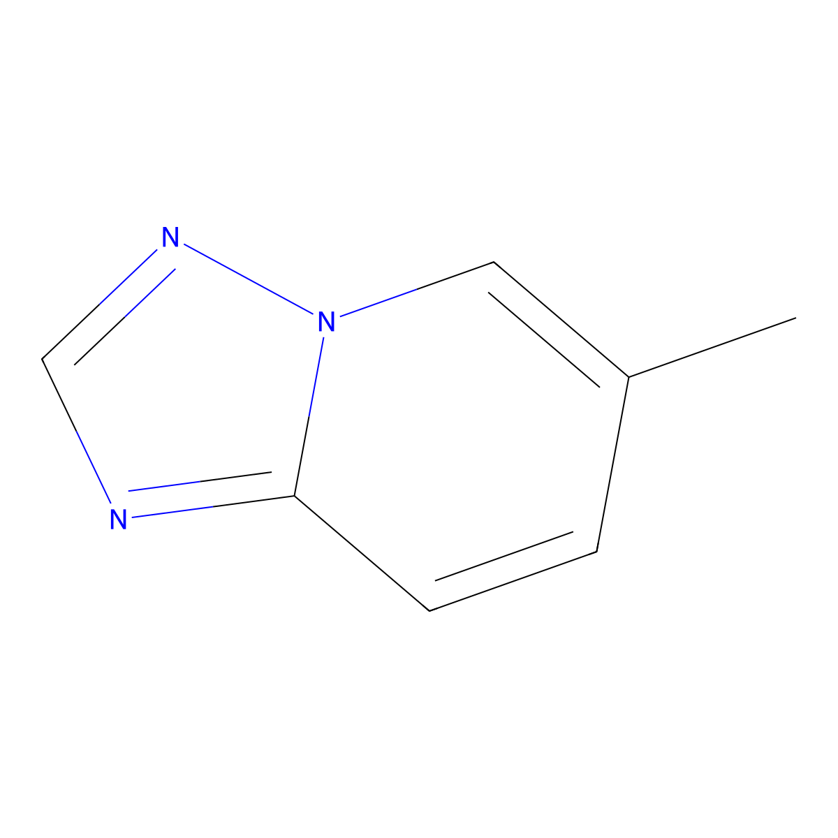 6-Methyl-[1,2,4]triazolo[1,5-a]pyridine molecular structure, CAS 4931-24-2