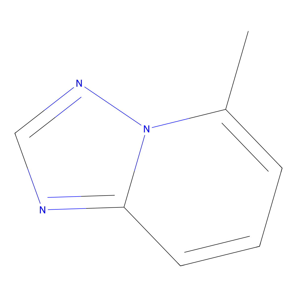 5-Methyl-[1,2,4]triazolo[1,5-a]pyridine molecular structure, CAS 4931-27-5