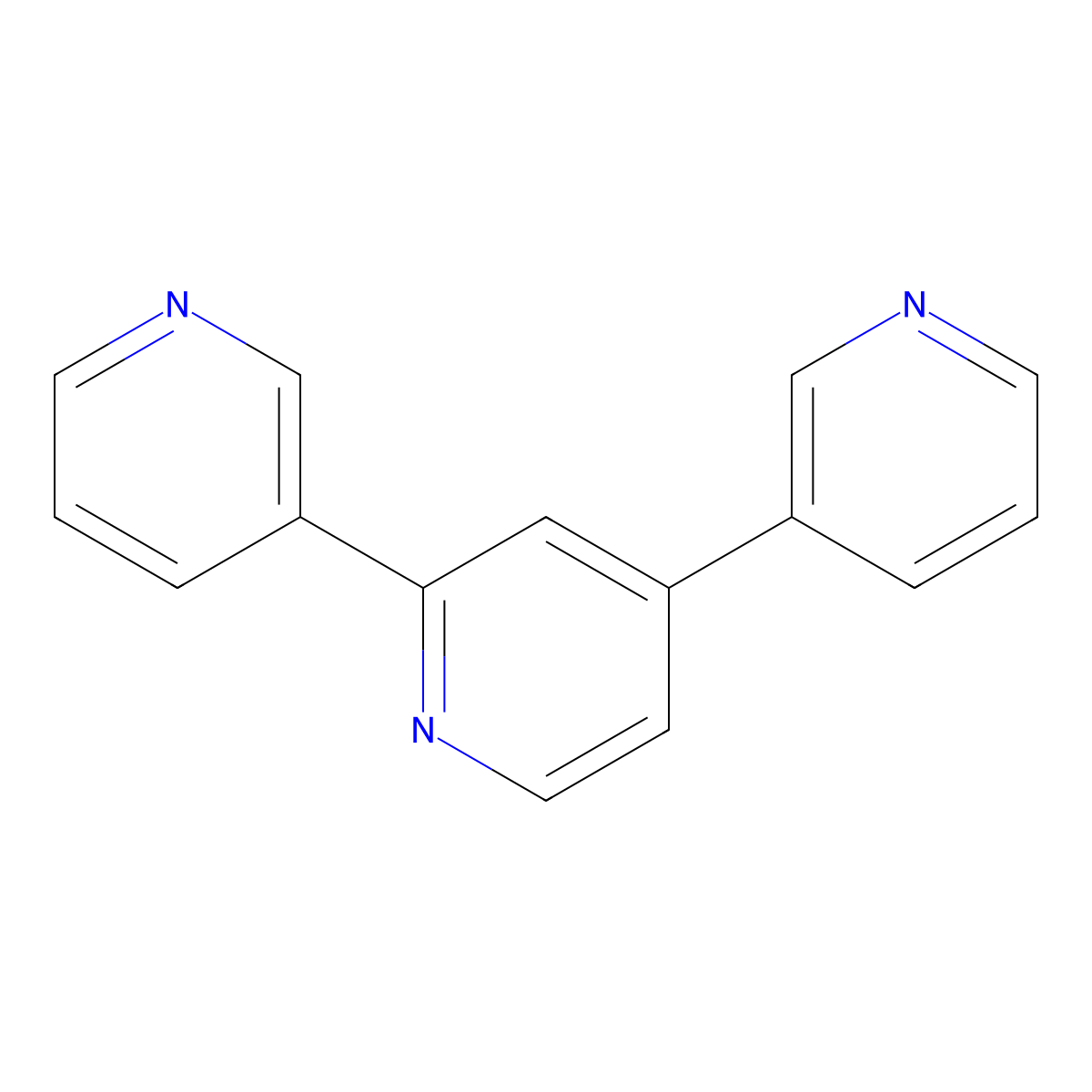 Nicotelline molecular structure, CAS 494-04-2