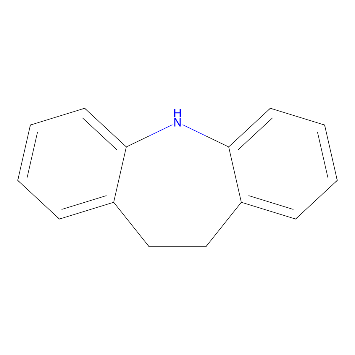 Iminodibenyl molecular structure, CAS 494-19-9