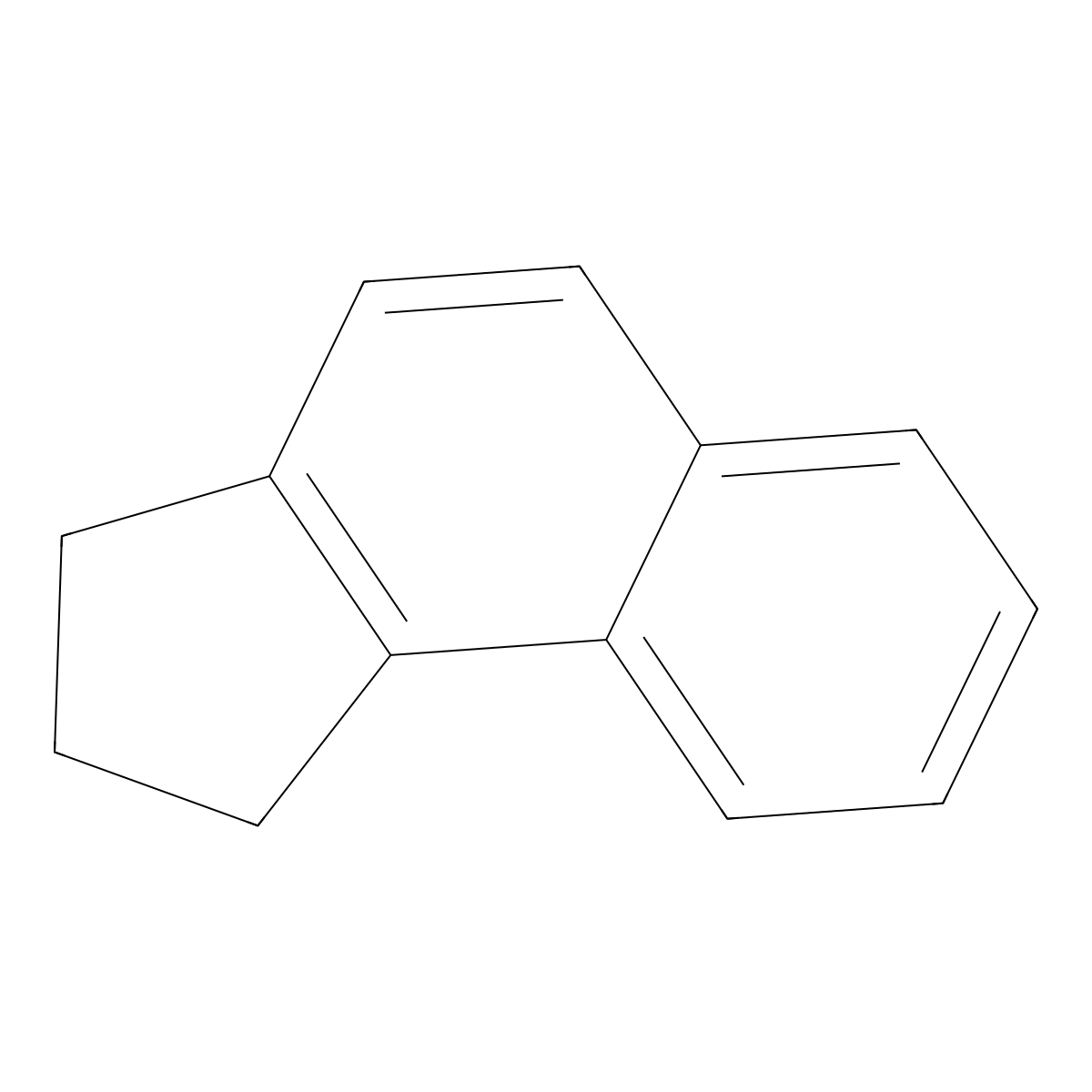 2,3-Dihydro-1H-benz(e)indene molecular structure, CAS 4944-94-9