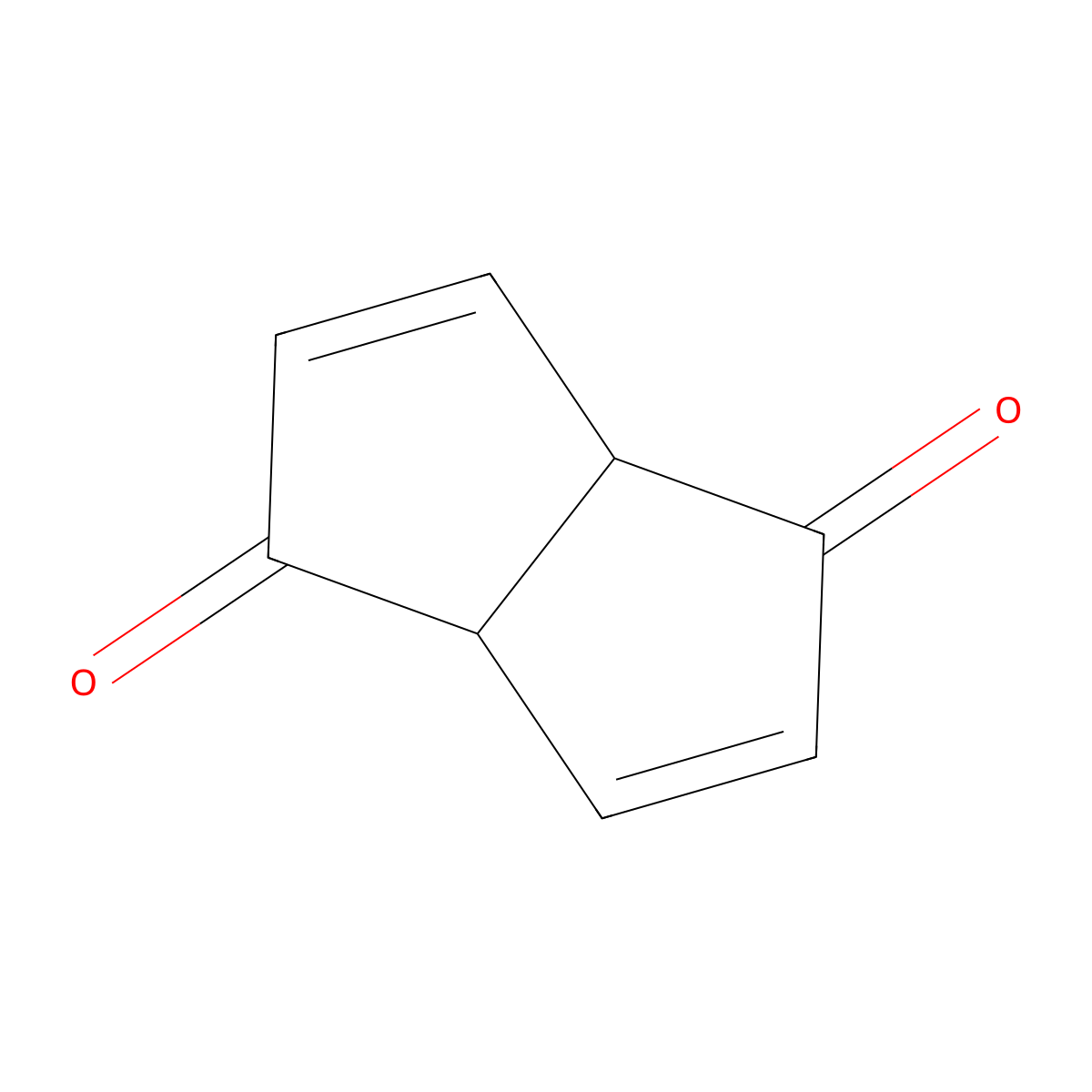 3a,6a-Dihydropentalene-1,4-dione molecular structure, CAS 4945-71-5