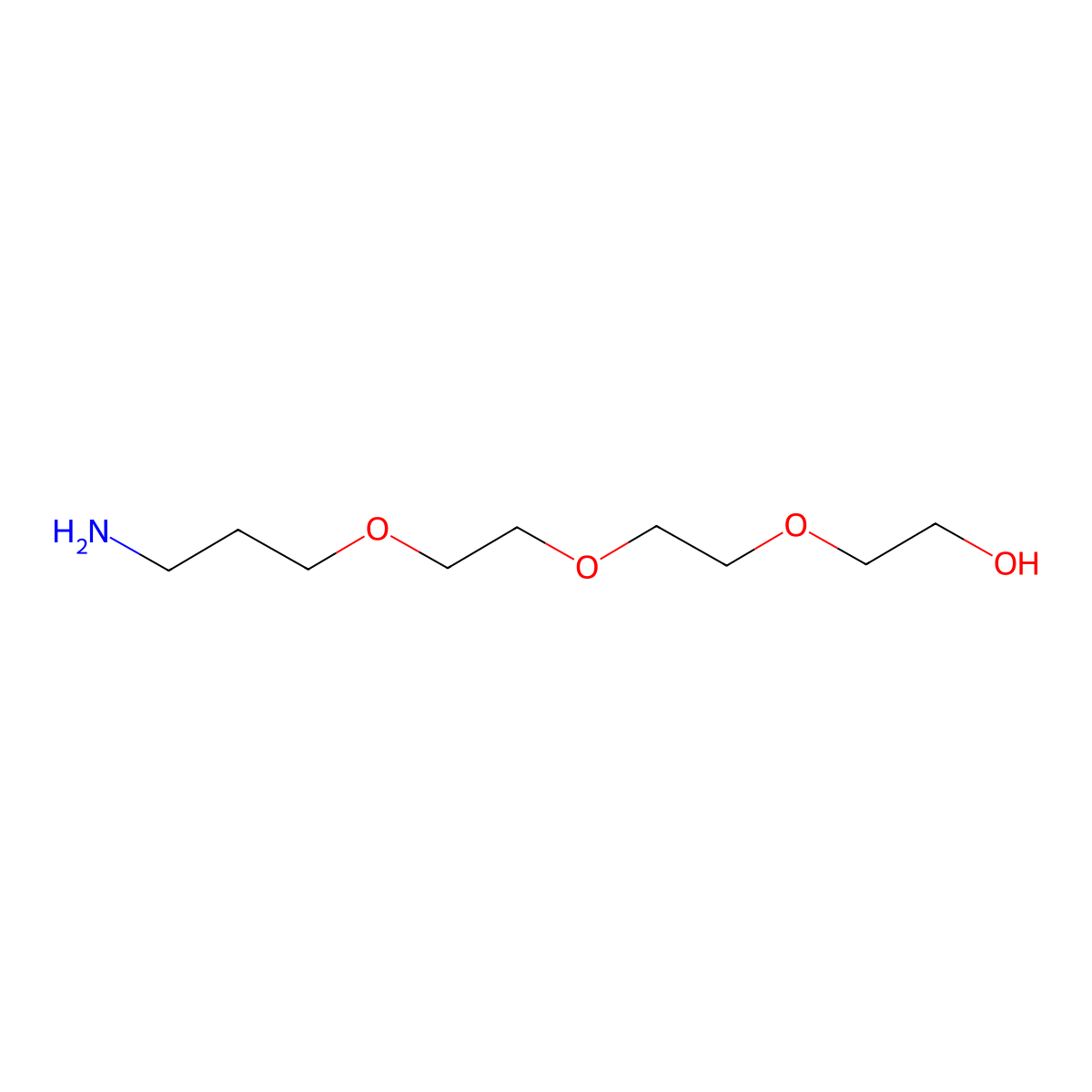Aminopropyl Triethylene Glycol molecular structure, CAS 49542-66-7