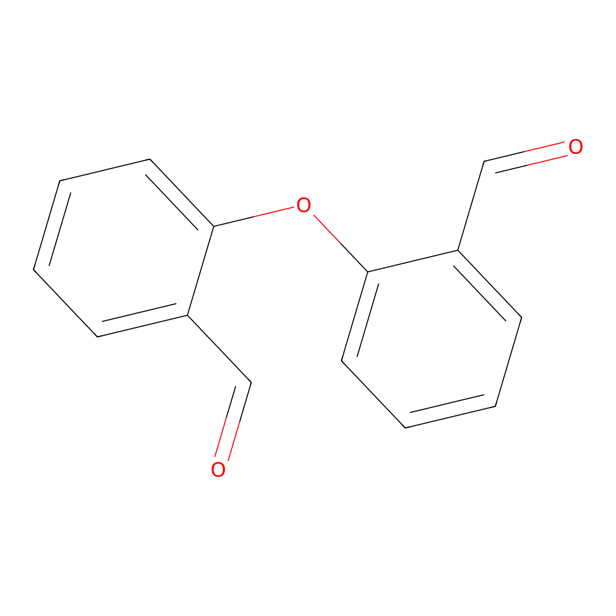 Bis(2-formylphenyl) Ether molecular structure, CAS 49590-51-4