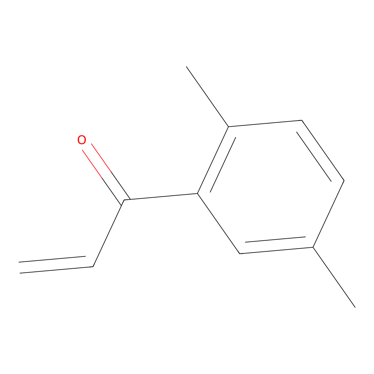 2,5-Dimethyl-1-acryloylbenzene molecular structure, CAS 49594-81-2