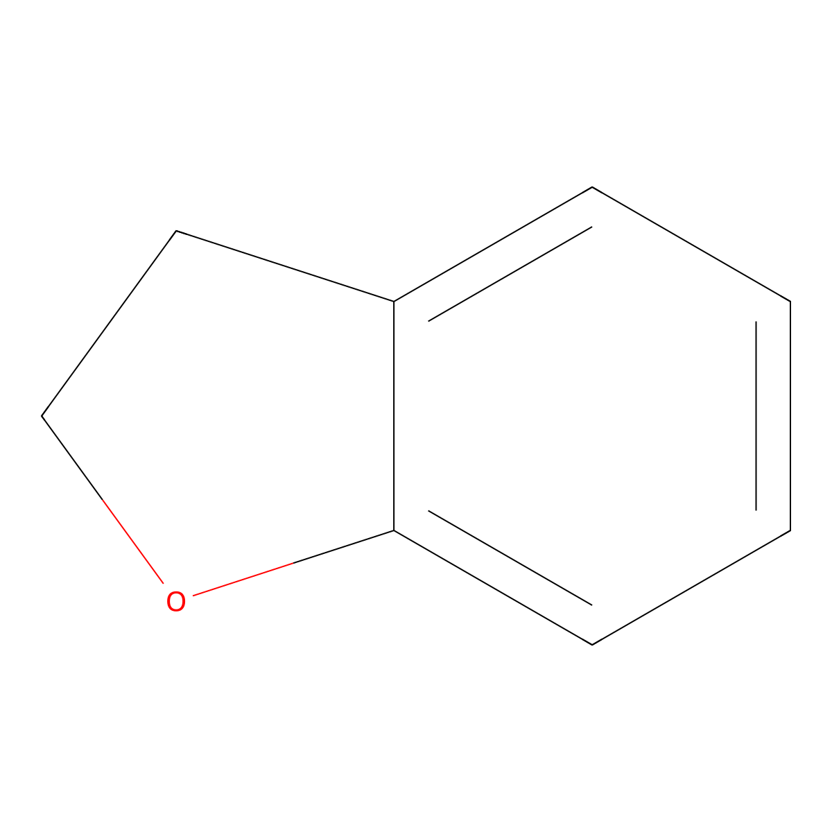 Dihydrobenzofuran molecular structure, CAS 496-16-2