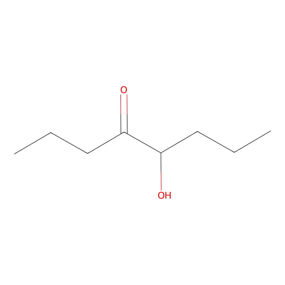 Butyroin molecular structure, CAS 496-77-5