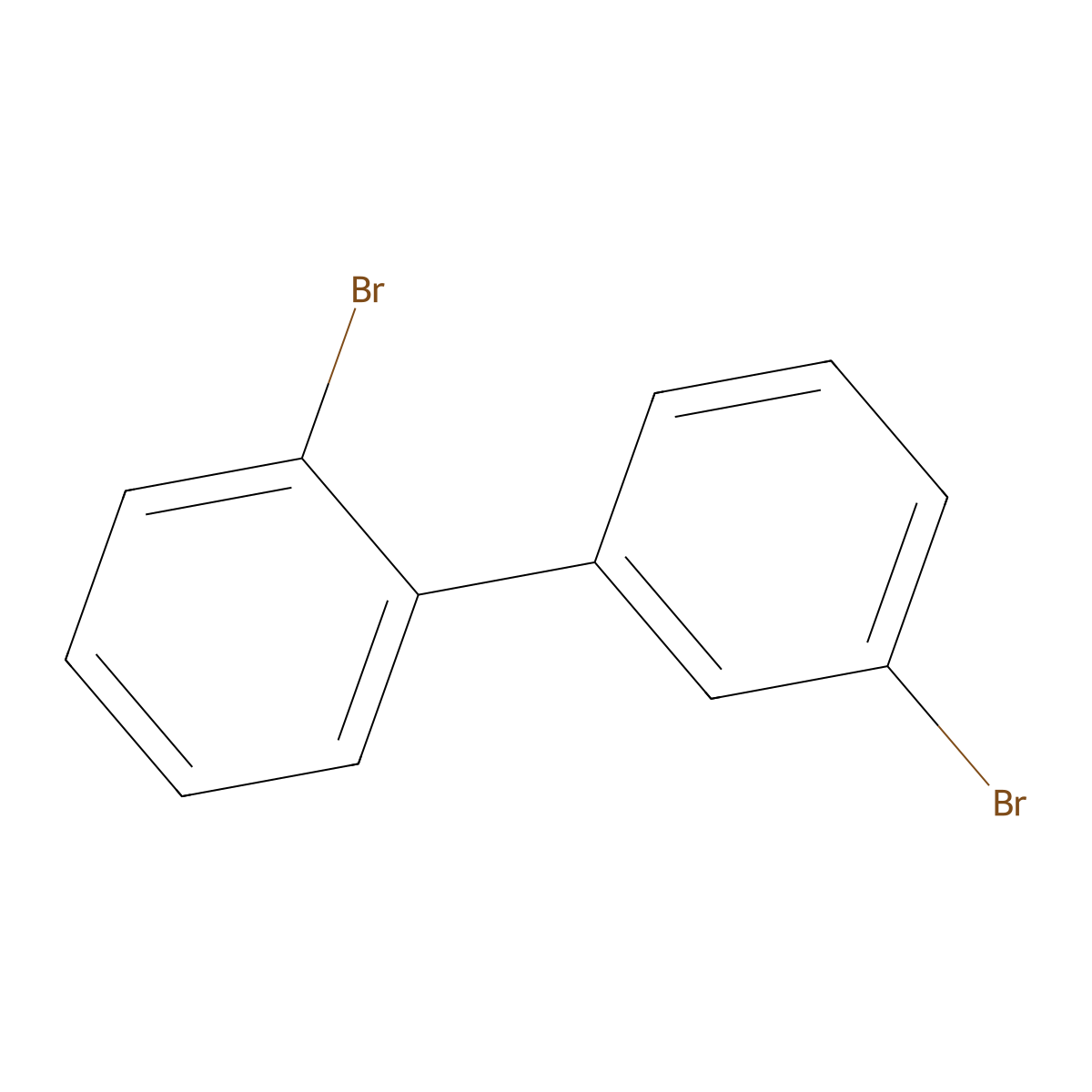 2,3'-Dibromobiphenyl molecular structure, CAS 49602-90-6