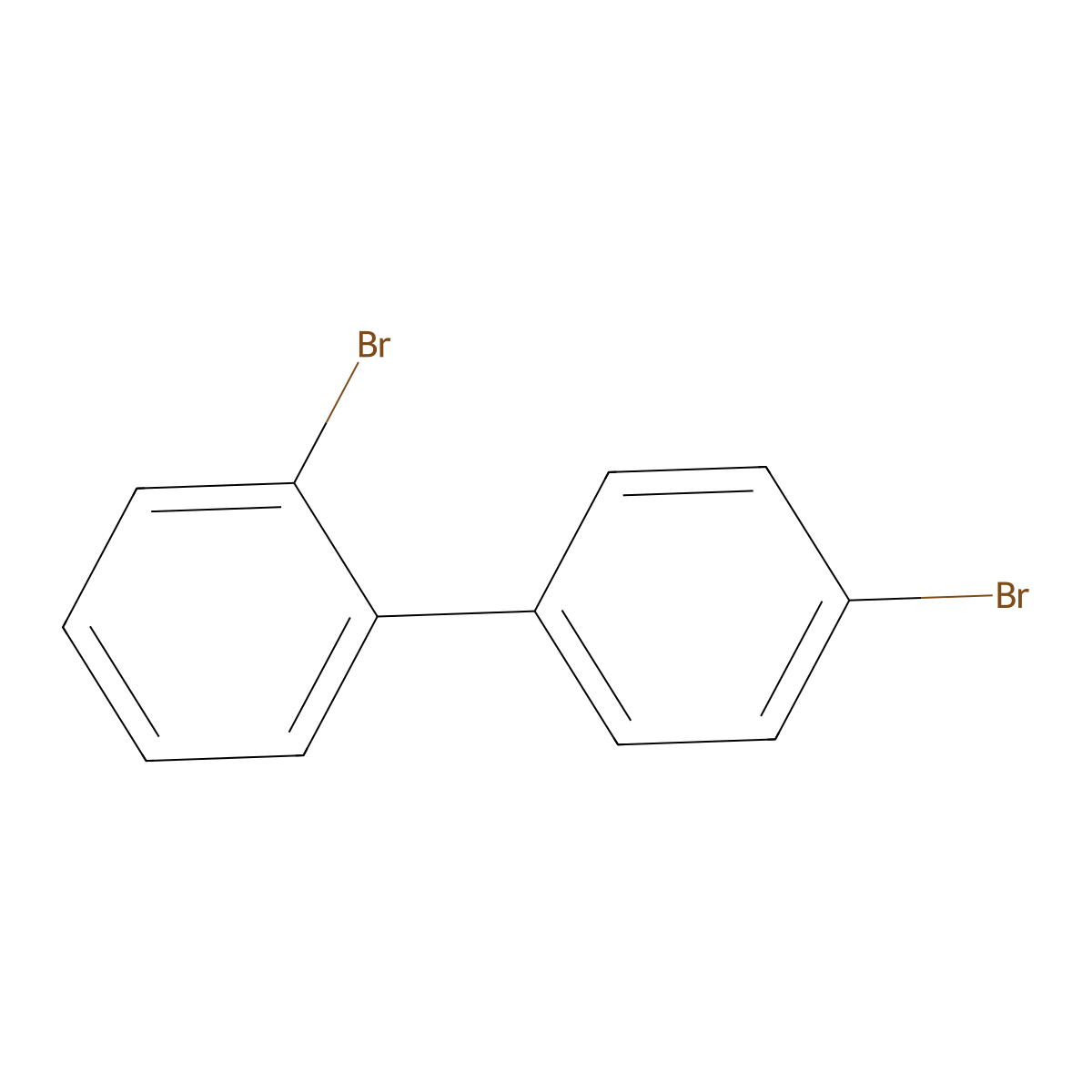 2,4'-Dibromobiphenyl molecular structure, CAS 49602-91-7