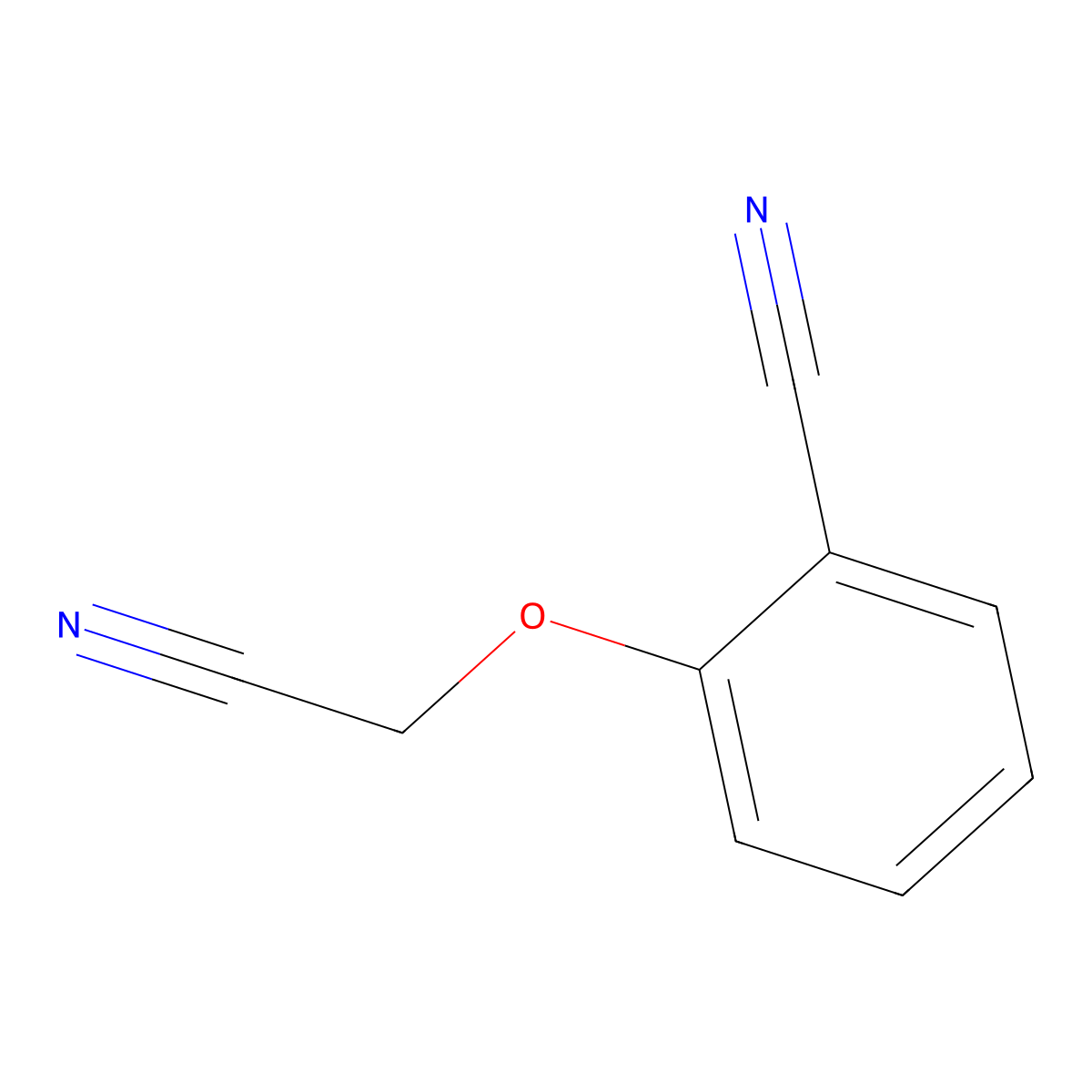 2-(Cyanomethoxy)benzonitrile molecular structure, CAS 49615-99-8
