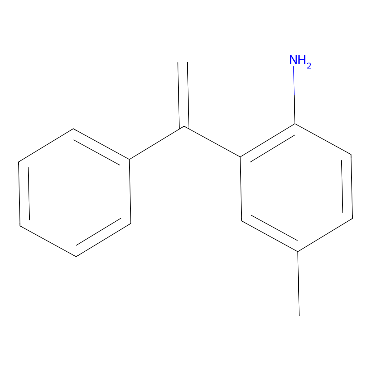 4-Methyl-2-(1-phenylethenyl)aniline molecular structure, CAS 49634-76-6