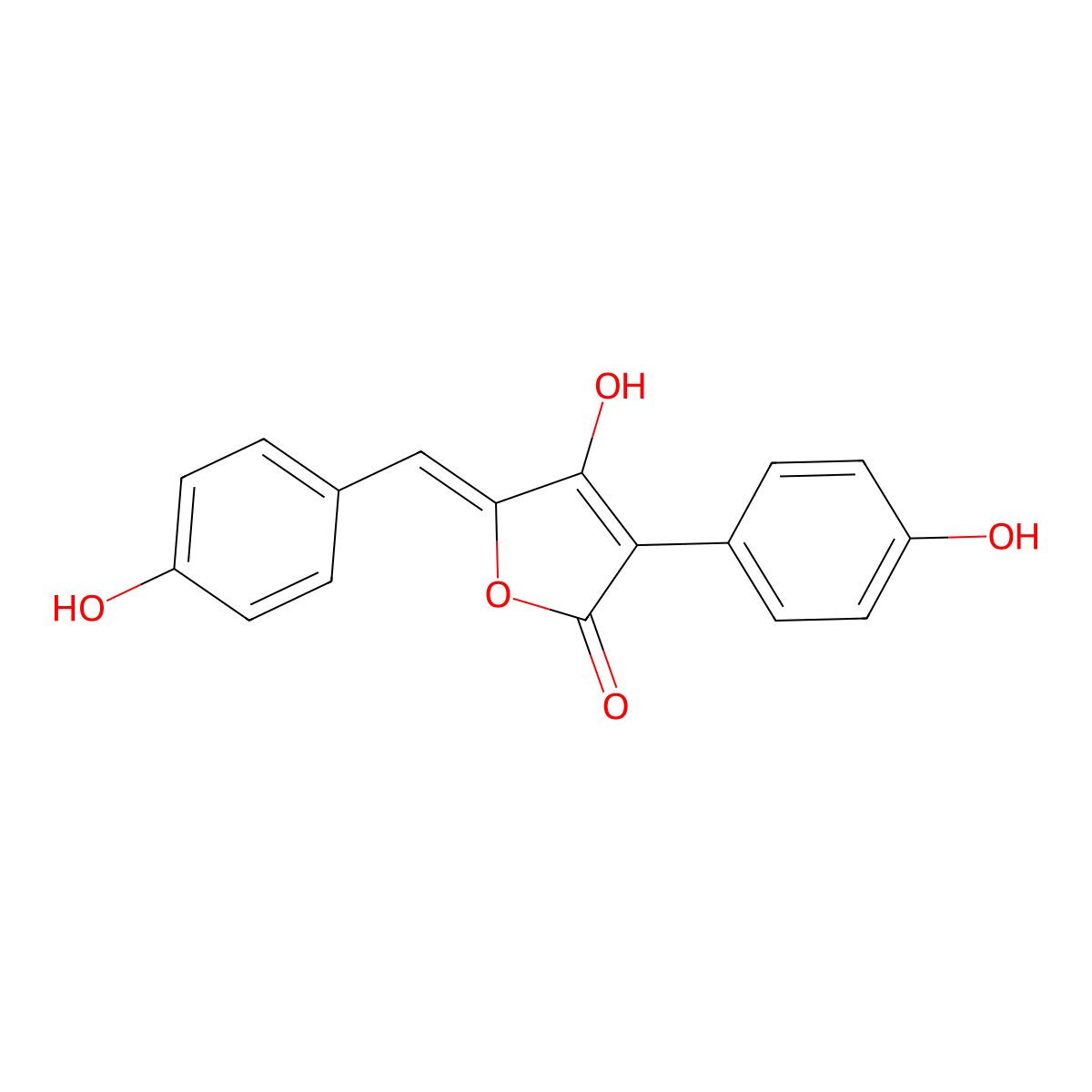 Aspulvinone E molecular structure, CAS 49637-60-7