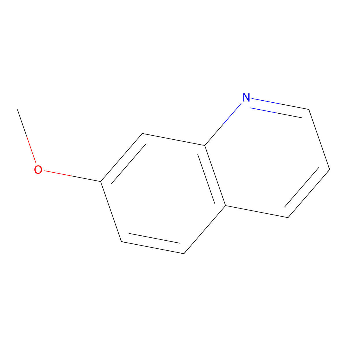 7-Methoxyquinoline molecular structure, CAS 4964-76-5