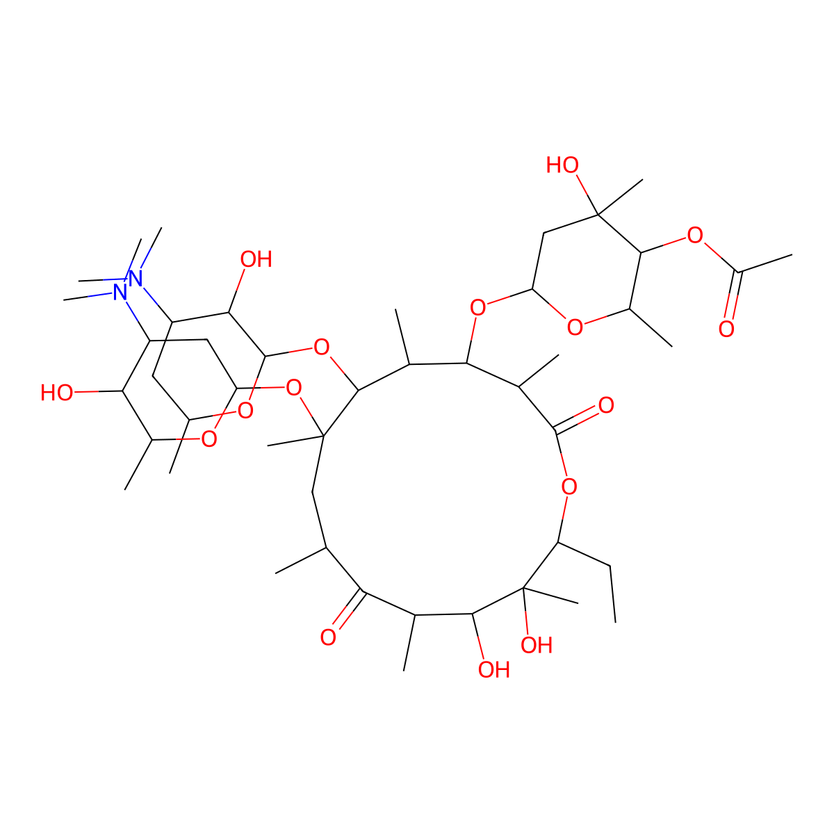 Megalomicin B molecular structure, CAS 49669-75-2
