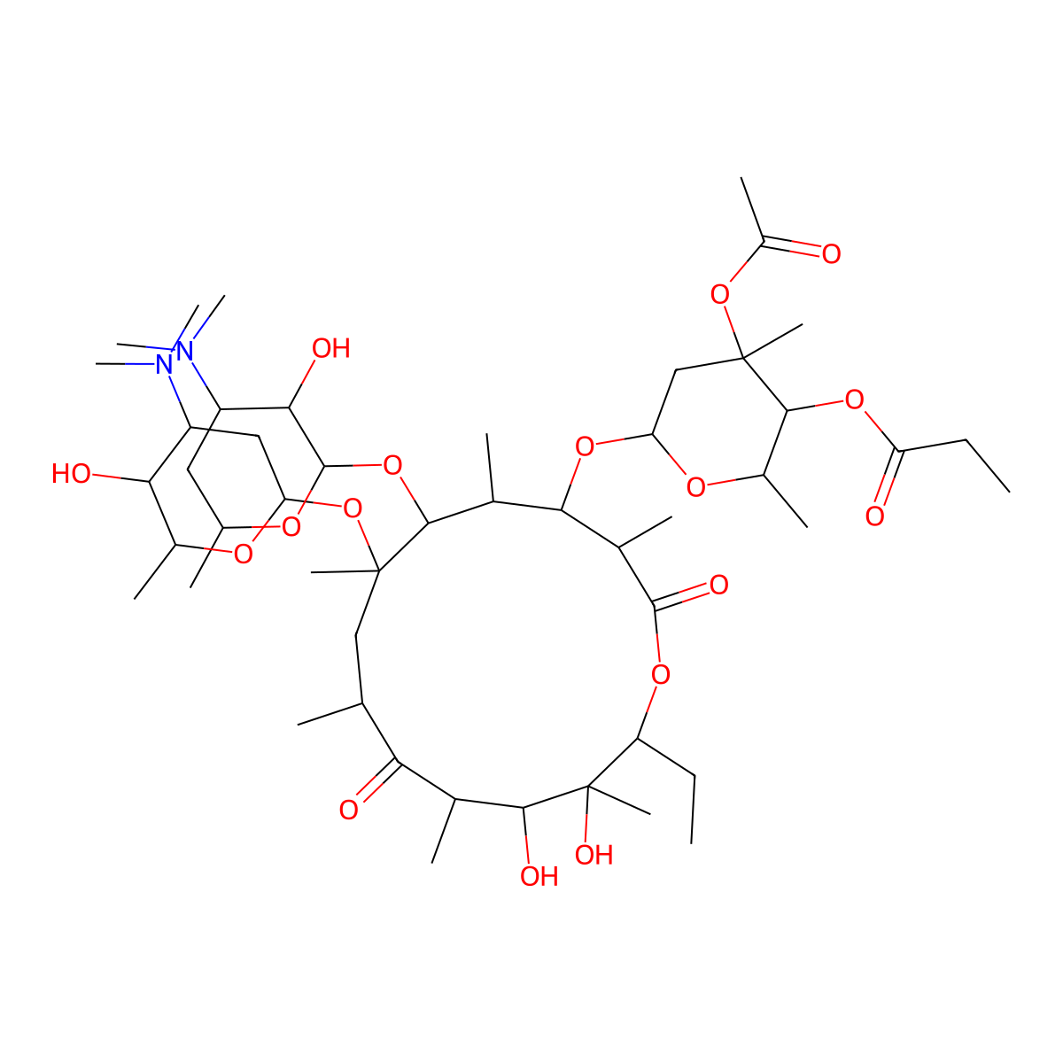 Megalomicin C2 molecular structure, CAS 49669-77-4