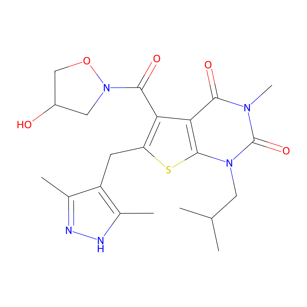 AR-C155858 molecular structure, CAS 496791-37-8