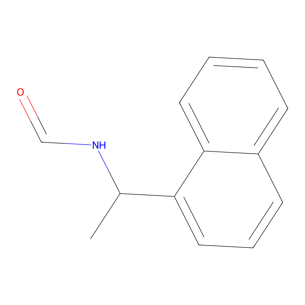N-(1-(naphthalen-1-yl)ethyl)forMaMide molecular structure, CAS 49681-33-6