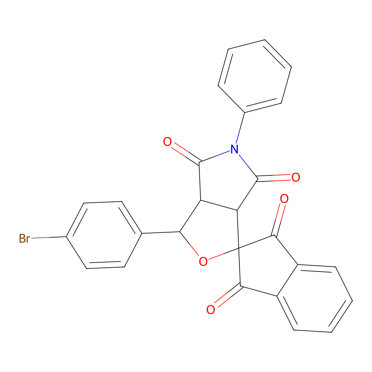 C26H16BrNO5 molecular structure, CAS 497222-21-6