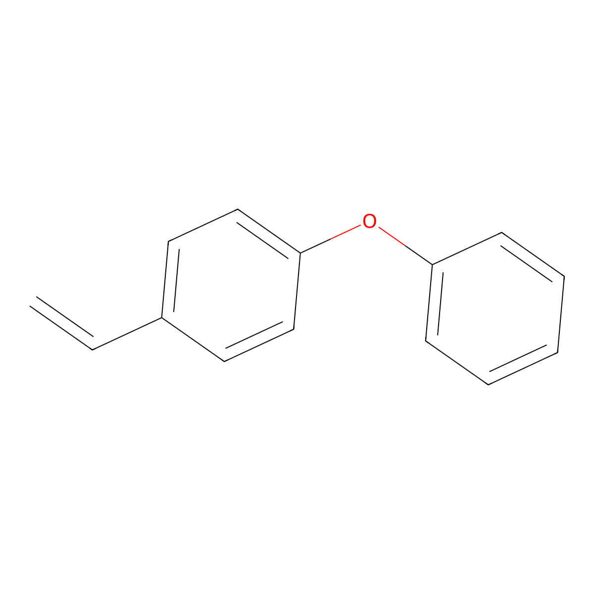 4-Phenoxystyrene molecular structure, CAS 4973-29-9