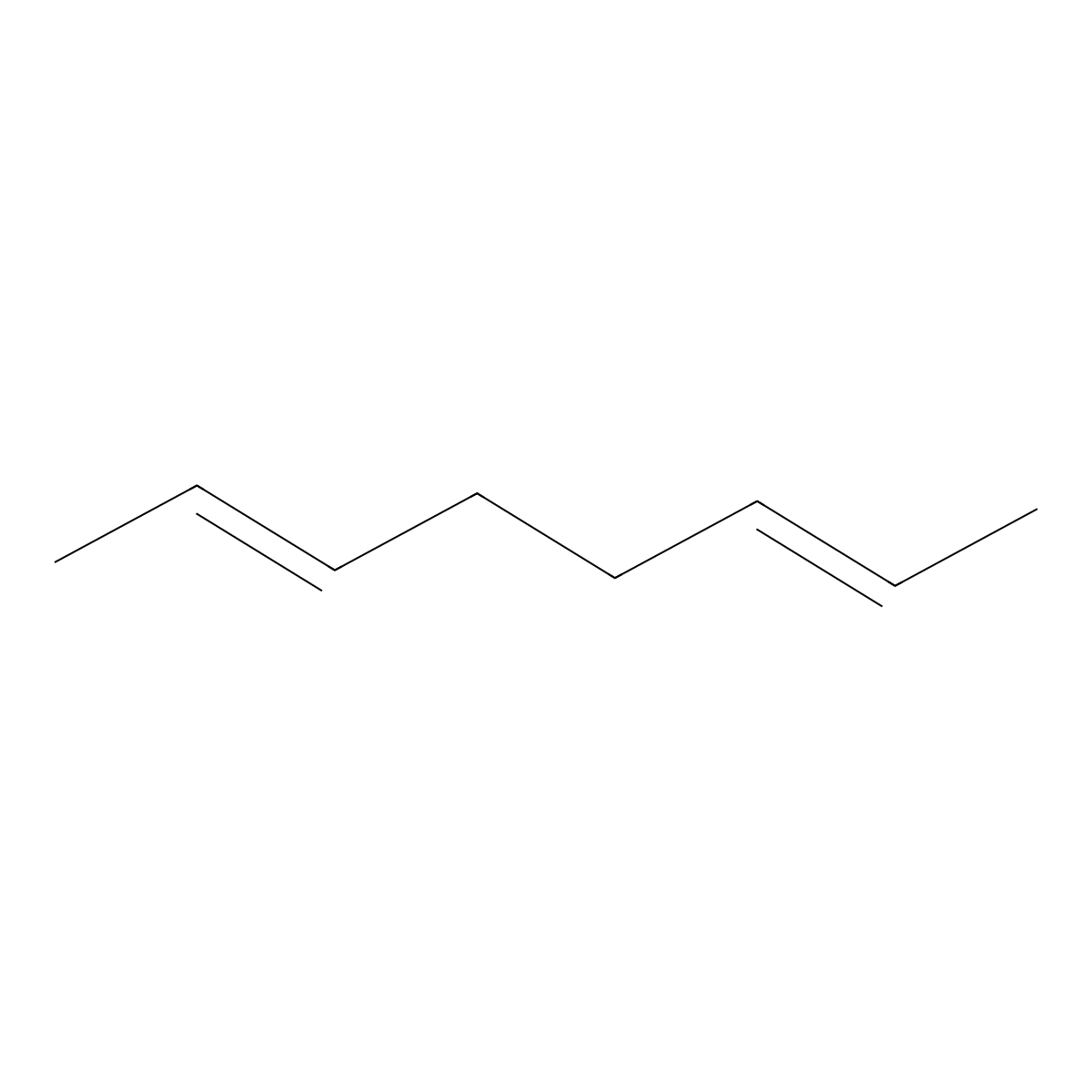 2,6-Octadiene molecular structure, CAS 4974-27-0