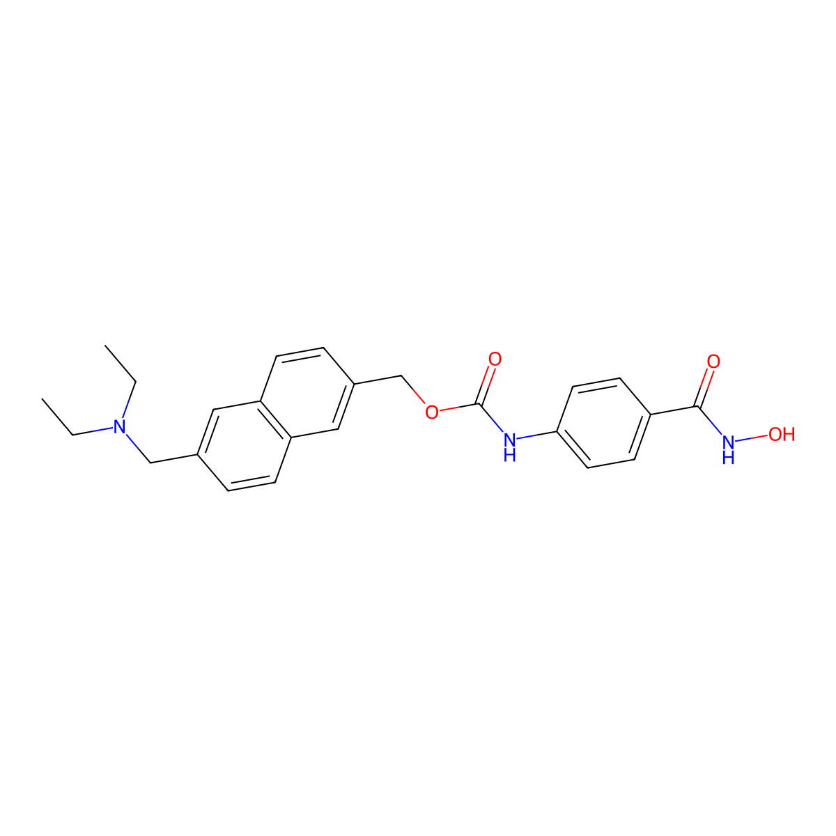 Givinostat molecular structure, CAS 497833-27-9
