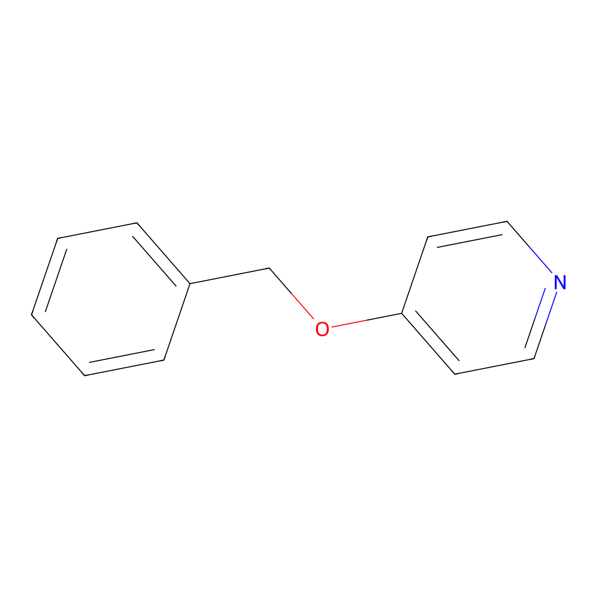 4-(Benzyloxy)pyridine molecular structure, CAS 49826-70-2