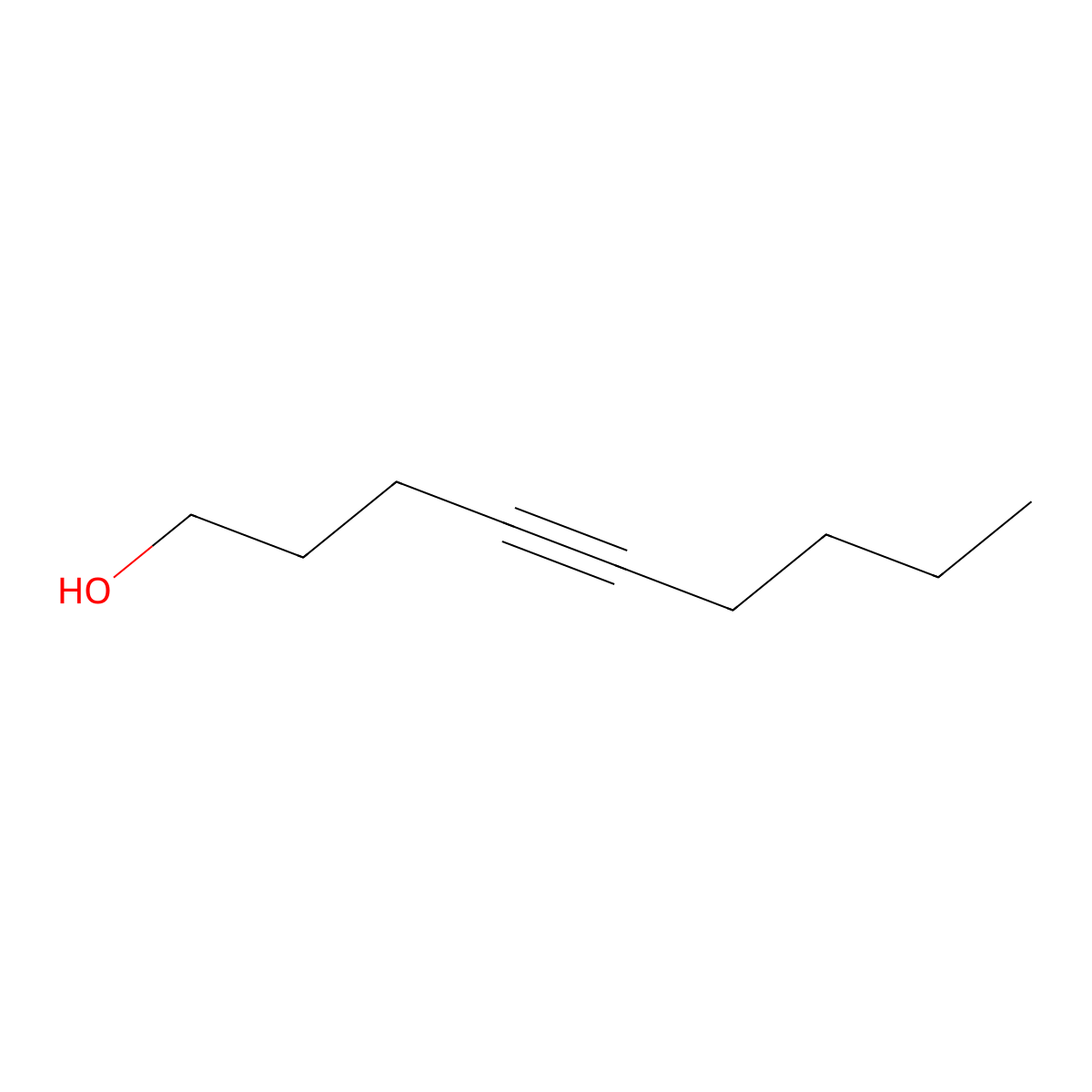 Non-4-yn-1-ol molecular structure, CAS 49826-98-4
