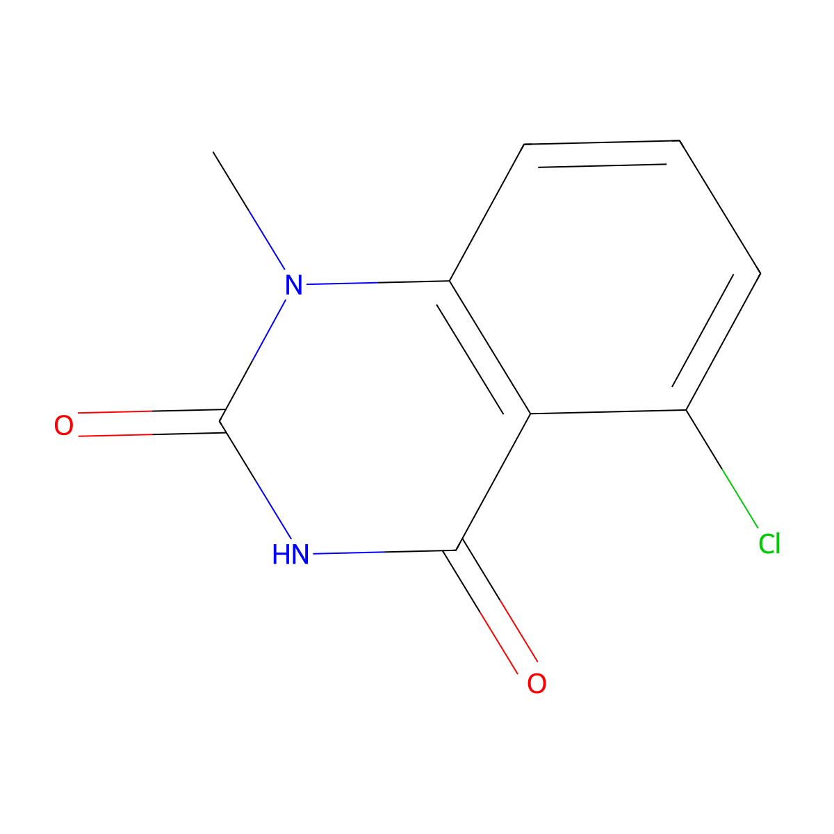 5-Chloro-1-methylquinazoline-2,4(1H,3H)-dione molecular structure, CAS 49845-82-1