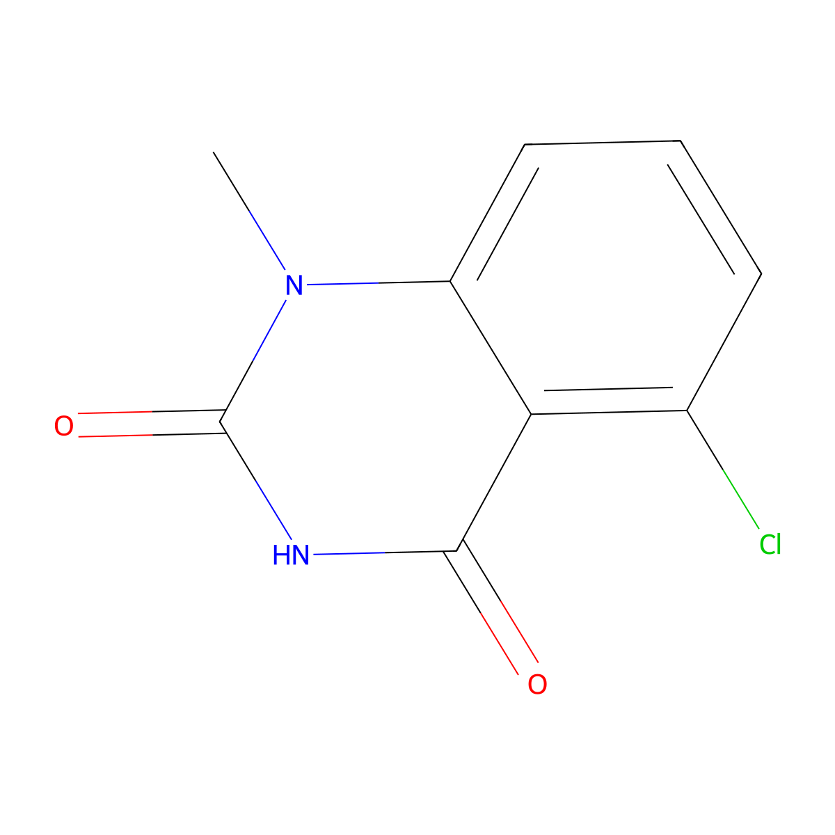 5-Chloro-1-methylquinazoline-2,4(1H,3H)-dione molecular structure, CAS 49845-82-1
