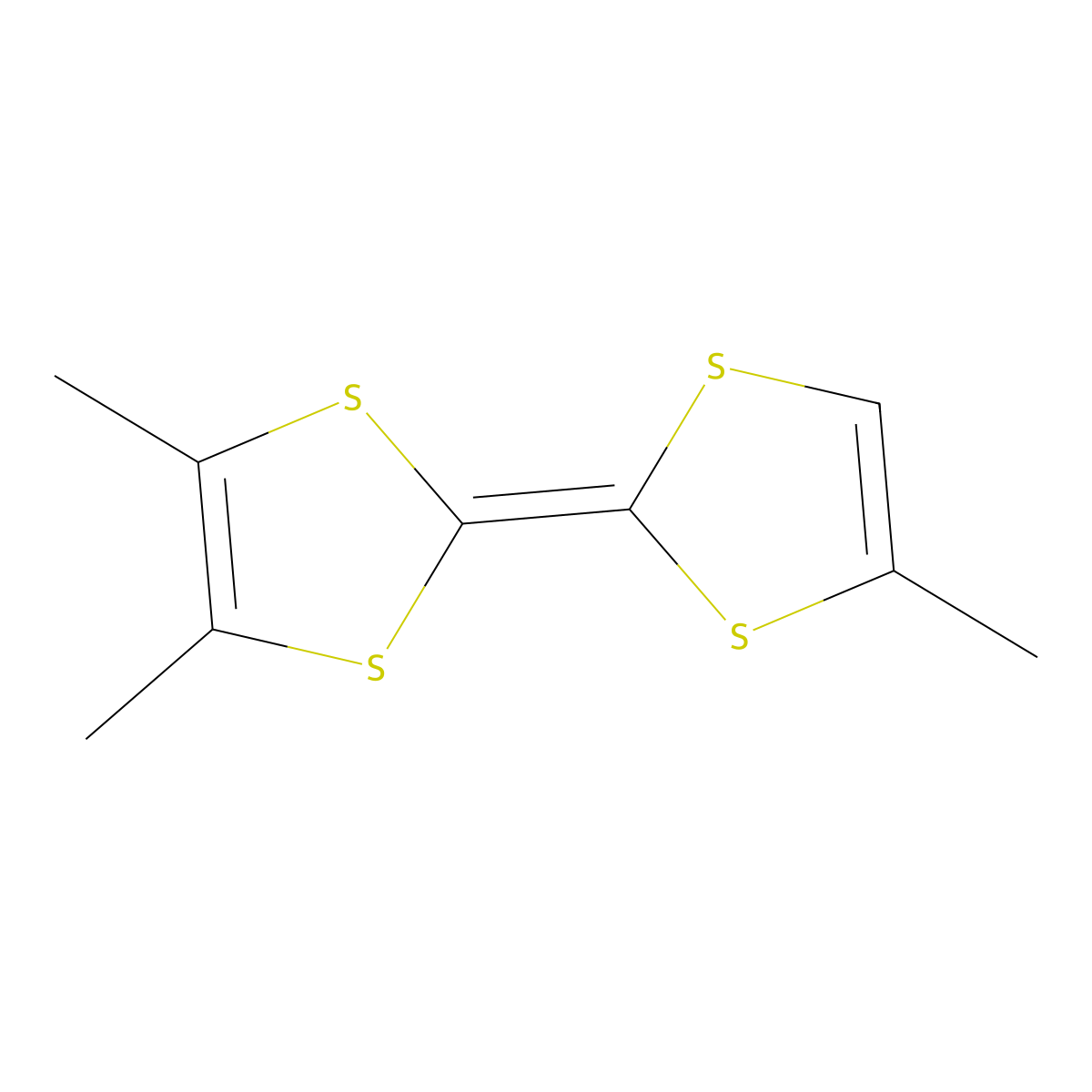 Trimethyl-TTF molecular structure, CAS 49868-52-2